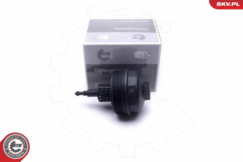 Cap, oil filter housing